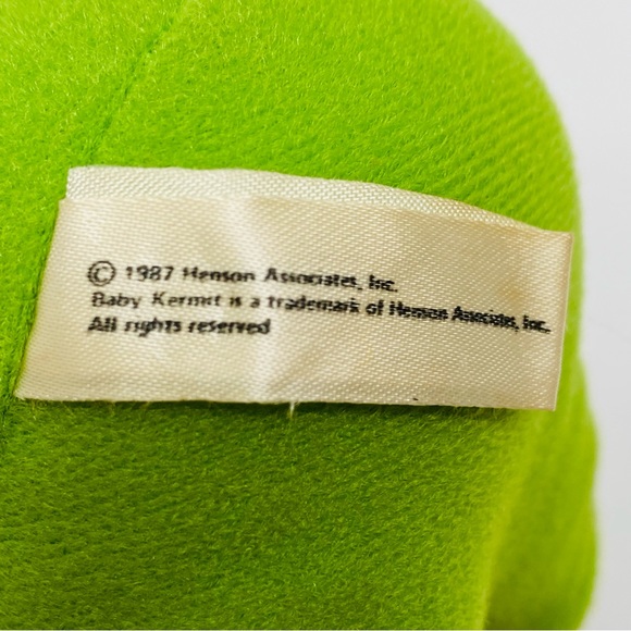 Muppet Babies Vintage Kermit & Fozzie Plush McDonalds 1987 Henson Associates Toy - Picture 9 of 12